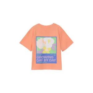 Oversize T-shirt med Foam tryck fram och bak flicka s.Oliver image-4