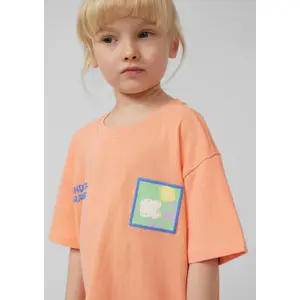 Oversize T-shirt med Foam tryck fram och bak flicka s.Oliver image-5