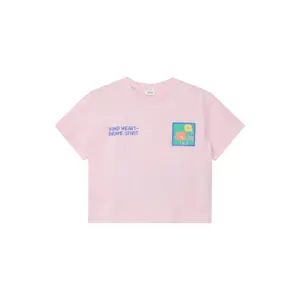 Oversize T-shirt med Foam tryck fram och bak flicka s.Oliver image-2