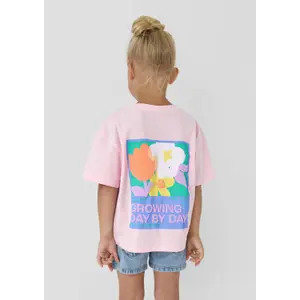 Oversize T-shirt med Foam tryck fram och bak flicka s.Oliver image-3