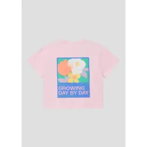Oversize T-shirt med Foam tryck fram och bak flicka s.Oliver image-4