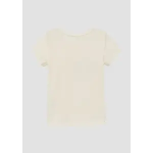 T-shirt i bomullsjersey med glittertryck tjej s.Oliver image-3