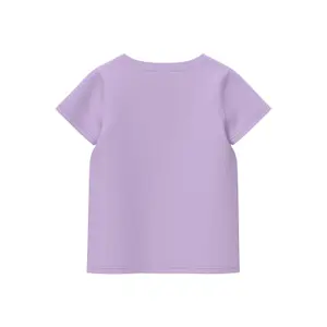 T-shirt i bomullsjersey med glittertryck tjej s.Oliver image-1