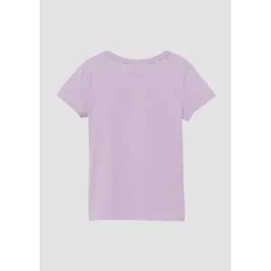 T-shirt i bomullsjersey med glittertryck tjej s.Oliver image-3
