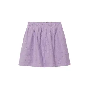 Struktureret nederdel med indbygget shorts til piger s.Oliver image-4