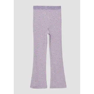 Ribbed Leggings with Glittery Waistband for Girls s.Oliver image-1