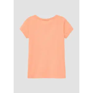 T-shirt a forma di trapezio con stampa reversibile e dettagli glitterati ragazza s.Oliver image-1
