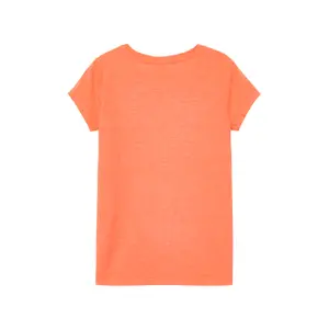 T-shirt a forma di trapezio con stampa reversibile e dettagli glitterati ragazza s.Oliver image-2