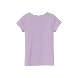 T-shirt a forma di trapezio con stampa reversibile e dettagli glitterati ragazza s.Oliver image-2