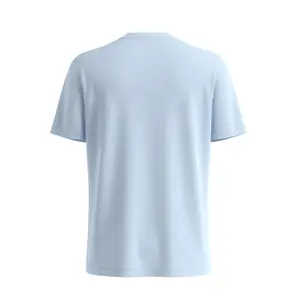 T-shirt μαλακό με V λαιμόκοψη από βαμβακερό jersey με λεπτομέρεια λογότυπου s.Oliver image-1