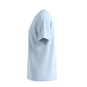T-shirt μαλακό με V λαιμόκοψη από βαμβακερό jersey με λεπτομέρεια λογότυπου s.Oliver image-6