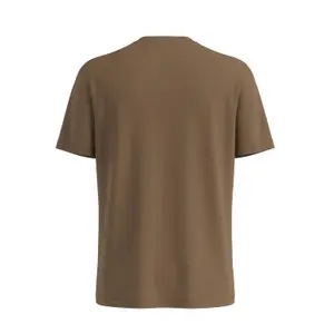 T-shirt μαλακό με V λαιμόκοψη από βαμβακερό jersey με λεπτομέρεια λογότυπου s.Oliver image-1