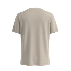 Μαλακή βαμβακερή μπλούζα Τ-shirt με εκτύπωση μπροστά και καμπυλωτό τελείωμα καλλιτεχνικό σχέδιο s.Oliver image-1
