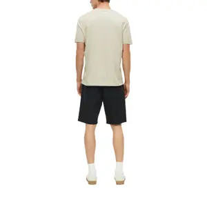 Μαλακή βαμβακερή μπλούζα Τ-shirt με εκτύπωση μπροστά και καμπυλωτό τελείωμα καλλιτεχνικό σχέδιο s.Oliver image-5