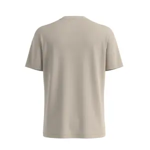Μαλακή βαμβακερή μπλούζα Τ-shirt με εκτύπωση μπροστά και καμπυλωτό τελείωμα καλλιτεχνικό σχέδιο s.Oliver image-1