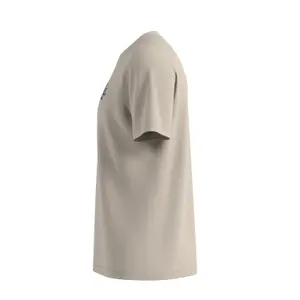 Μαλακή βαμβακερή μπλούζα Τ-shirt με εκτύπωση μπροστά και καμπυλωτό τελείωμα καλλιτεχνικό σχέδιο s.Oliver image-6