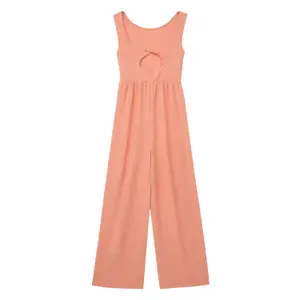Combinaison de jersey crêpe con estampado floral y corte para niña s.Oliver image-1