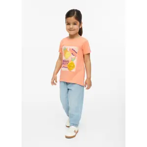 T-shirt Loose Fit z cekinami i nadrukiem Foam dziewczynka s.Oliver image-6