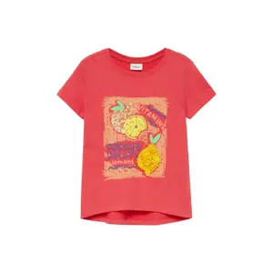 T-shirt Loose Fit z cekinami i nadrukiem Foam dziewczynka s.Oliver image-2