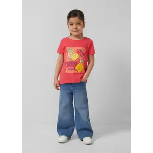 T-shirt Loose Fit z cekinami i nadrukiem Foam dziewczynka s.Oliver image-6