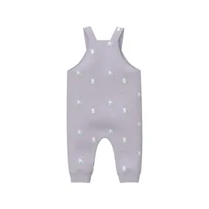 Unisex Gerade Schnitt Latzhose mit Allover-Print und gerippten Rändern für Babys s.Oliver image-5