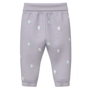 Legging unissexo com cinta canelada para bebé s.Oliver image-1