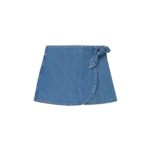 Jeansrock Regular Fit Mid Rise Used-Optik Elastischer Bund Mädchen s.Oliver image-2