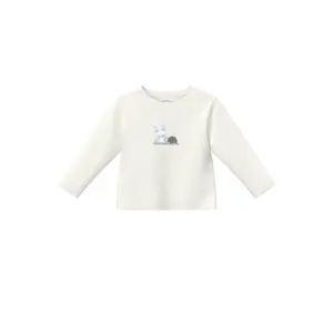 Unisex Langarmshirt mit Frontdruck und Druckknöpfen für Babys s.Oliver image-0