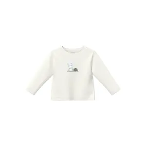 Unisex Langarmshirt mit Frontdruck und Druckknöpfen für Babys s.Oliver image-2