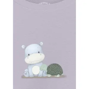 Unisex Langarmshirt mit Frontdruck und Druckknöpfen für Babys s.Oliver image-6