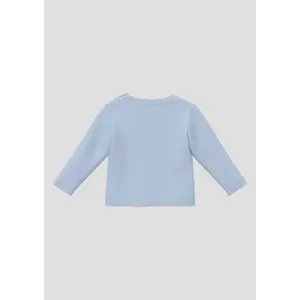Unisex Langarmshirt mit Frontdruck und Druckknöpfen für Babys s.Oliver image-4