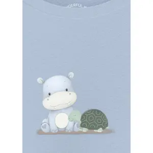 Unisex Langarmshirt mit Frontdruck und Druckknöpfen für Babys s.Oliver image-6