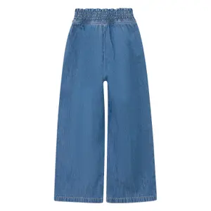 Jeans Wide Leg Regular Fit Vita Media a Vita Elastico Bambina s.Oliver image-1