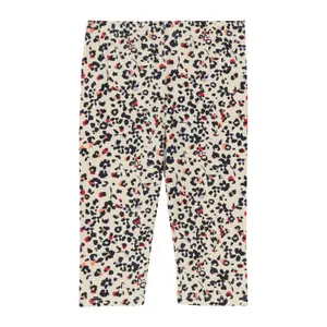 Girls' All-Over Printed Elastic Waist Capri Leggings s.Oliver image-0