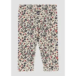 Girls' All-Over Printed Elastic Waist Capri Leggings s.Oliver image-1
