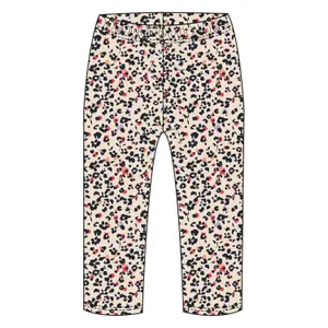 Girls' All-Over Printed Elastic Waist Capri Leggings s.Oliver image-3
