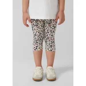 Girls' All-Over Printed Elastic Waist Capri Leggings s.Oliver image-4