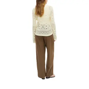 Strukturiertes V-Ausschnitt-Cardigan mit Knopfleiste Damen s.Oliver image-5