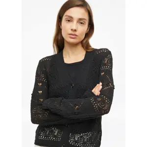 Strukturiertes V-Ausschnitt-Cardigan mit Knopfleiste Damen s.Oliver image-3