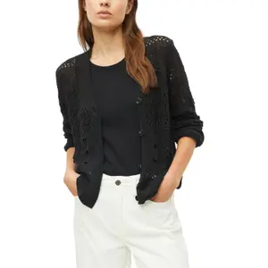 Strukturiertes V-Ausschnitt-Cardigan mit Knopfleiste Damen s.Oliver image-6