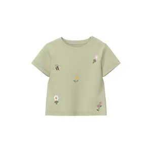 Straight Cut T-shirt with Artwork and Snap Buttons for Babies s.Oliver image-2