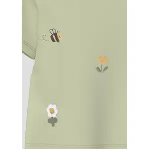 Straight Cut T-shirt with Artwork and Snap Buttons for Babies s.Oliver image-3