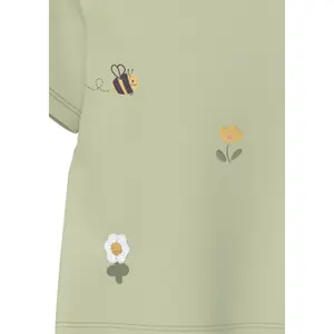 Straight Cut T-shirt with Artwork and Snap Buttons for Babies s.Oliver image-6