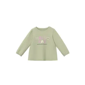 Baby Long Sleeve Trapeze T-Shirt with Artwork and Snap Buttons s.Oliver image-0
