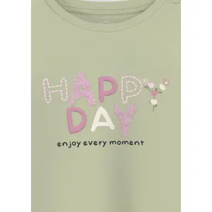 Baby Long Sleeve Trapeze T-Shirt with Artwork and Snap Buttons s.Oliver image-3