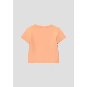 T-shirt unisex με στρογγυλή λαιμόκοψη και κουμπιά πίεσης για μωρά s.Oliver image-4