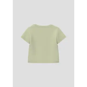 T-shirt unisex με στρογγυλή λαιμόκοψη και κουμπιά πίεσης για μωρά s.Oliver image-4