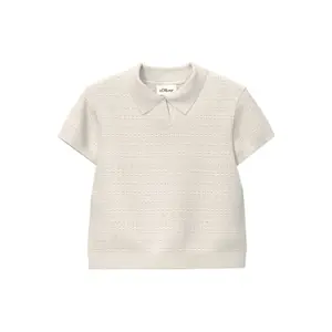 Pull polo i strik til baby s.Oliver image-0
