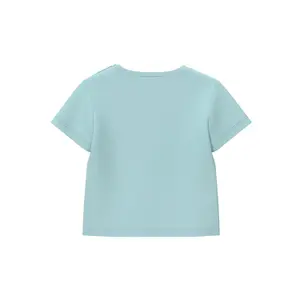 Front Printed T-Shirt with Snap Buttons on Sides for Baby s.Oliver image-1