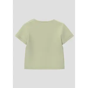 Front Printed T-Shirt with Snap Buttons on Sides for Baby s.Oliver image-4